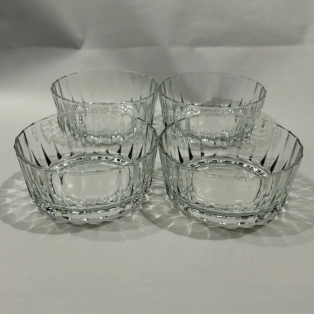 Turkish Pasabache Glass Cut Bowls